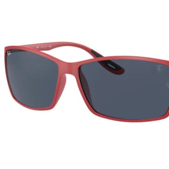 Ray-ban Sunglasses RB4179M Liteforce in Matte Red with Gray gradient (NEW) - Picture 10 of 11